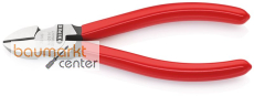 KNIPEX 70 01 140 Seitenschneider mit Kunststoff überzogen schwarz atramentiert 140 mm KNIPEX 70 01 140 Seitenschneider mit Kunststoff überzogen schwarz atramentiert 140 mm