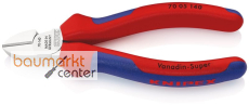 KNIPEX 70 05 140 Seitenschneider mit Mehrkomponenten-H�llen verchromt 140 mm