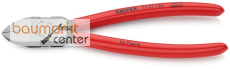 KNIPEX 72 01 180 Seitenschneider f�r Kunststoff mit Kunststoff �berzogen 180 mm