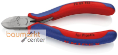 KNIPEX 72 02 125 Seitenschneider f�r Kunststoff mit Mehrkomponenten-H�llen 125 mm