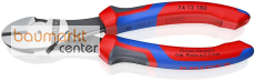 KNIPEX 74 12 180 SB Kraft-Seitenschneider mit Comfort-Griffen schwarz atramentiert 180 mm