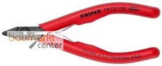 KNIPEX 75 12 125 Elektronik-Seitenschneider mit Kunststoff-H�llen br�niert 125 mm