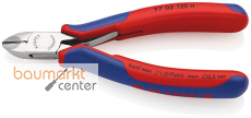 KNIPEX 77 02 120 H Elektronik-Seitenschneider mit eingesetzter Hartmetallschneide mit Mehrkomponenten-H�llen 120 mm