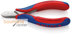 KNIPEX 77 22 115 Elektronik-Seitenschneider mit durchgestecktem Gelenk mit Mehrkomponenten-H�llen 115 mm
