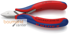 KNIPEX 77 32 115 Elektronik-Seitenschneider mit durchgestecktem Gelenk mit Mehrkomponenten-H�llen 115 mm