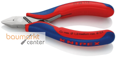 KNIPEX 77 42 115 SB Elektronik-Seitenschneider mit durchgestecktem Gelenk mit Mehrkomponenten-Hüllen 115 mm KNIPEX 77 42 115 SB Elektronik-Seitenschneider mit durchgestecktem Gelenk mit Mehrkomponenten-Hüllen 115 mm