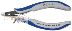 KNIPEX 79 02 120 Pr�zisions-Elektronik-Seitenschneider mit Mehrkomponenten-H�llen br�niert 120 mm