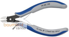 KNIPEX 79 02 125 Präzisions-Elektronik-Seitenschneider mit Mehrkomponenten-Hüllen brüniert 125 mm KNIPEX 79 02 125 Präzisions-Elektronik-Seitenschneider mit Mehrkomponenten-Hüllen brüniert 125 mm