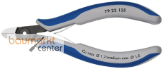 KNIPEX 79 22 125 Pr�zisions-Elektronik-Seitenschneider mit Mehrkomponenten-H�llen br�niert 125 mm