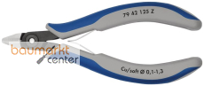 KNIPEX 79 42 125 Z Pr�zisions-Elektronik-Seitenschneider mit Mehrkomponenten-H�llen br�niert 125 mm
