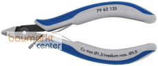 KNIPEX 79 62 125 Präzisions-Elektronik-Seitenschneider mit Mehrkomponenten-Hüllen brüniert 125 mm KNIPEX 79 62 125 Präzisions-Elektronik-Seitenschneider mit Mehrkomponenten-Hüllen brüniert 125 mm