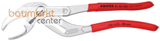 KNIPEX 81 03 250 Siphon- und Connectorenzange "SpeedGrip" mit rutschhemmendem Kunststoff überzogen verchromt 250 mm KNIPEX 81 03 250 Siphon- und Connectorenzange "SpeedGrip" mit rutschhemmendem Kunststoff überzogen verchromt 250 mm