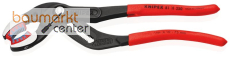 KNIPEX 81 11 250 SB Siphon- und Connectorenzange "SpeedGrip" mit rutschhemmendem Kunststoff �berzogen schwarz atramentiert 250 mm