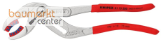 KNIPEX 81 13 250 Siphon- und Connectorenzange "SpeedGrip" mit rutschhemmendem Kunststoff überzogen verchromt 250 mm KNIPEX 81 13 250 Siphon- und Connectorenzange "SpeedGrip" mit rutschhemmendem Kunststoff überzogen verchromt 250 mm