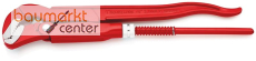 KNIPEX 83 30 010 Rohrzange S-Maul rot pulverbeschichtet 320 mm