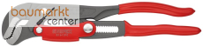 KNIPEX 83 61 010 Rohrzange S-Maul mit Schnelleinstellung mit Kunststoff �berzogen grau pulverbeschichtet 330 mm