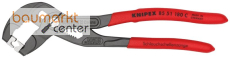 KNIPEX 85 51 180 C SB Schlauchschellenzange f�r Click-Schellen mit rutschhemmendem Kunststoff �berzogen grau atramentiert 180 mm