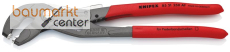 KNIPEX 85 51 250 AF Federbandschellenzange mit Feststeller mit rutschhemmendem Kunststoff überzogen grau atramentiert 250 mm KNIPEX 85 51 250 AF Federbandschellenzange mit Feststeller mit rutschhemmendem Kunststoff überzogen grau atramentiert 250 mm