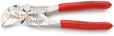 KNIPEX 86 03 125 SB Mini-Zangenschl�ssel Zange und Schraubenschl�ssel in einem Werkzeug mit Kunststoff �berzogen verchromt 125 mm