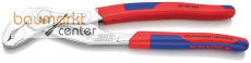 KNIPEX 87 05 250 Cobra® Hightech-Wasserpumpenzange mit schlanken Mehrkomponenten-Hüllen verchromt 250 mm KNIPEX 87 05 250 Cobra® Hightech-Wasserpumpenzange mit schlanken Mehrkomponenten-Hüllen verchromt 250 mm