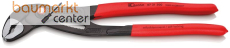 KNIPEX 87 21 300 Cobra� QuickSet Hightech-Wasserpumpenzange mit rutschhemmendem Kunststoff �berzogen grau atramentiert 300 mm