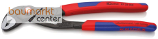 KNIPEX 87 22 250 Cobra� QuickSet Hightech-Wasserpumpenzange mit schlanken Mehrkomponenten-H�llen grau atramentiert 250 mm