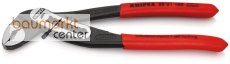 KNIPEX 88 01 180 SB Alligator� Wasserpumpenzange mit rutschhemmendem Kunststoff �berzogen schwarz atramentiert 180 mm