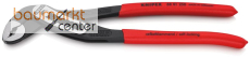 KNIPEX 88 01 250 SB Alligator� Wasserpumpenzange mit rutschhemmendem Kunststoff �berzogen schwarz atramentiert 250 mm