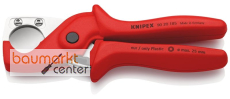 KNIPEX 90 20 185 SB PlastiCut� Schlauch- und Schutzrohrschneider aus z�hem, glasfaserverst�rktem Kunststoff 185 mm