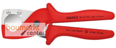 KNIPEX 90 20 185 PlastiCut� Schlauch- und Schutzrohrschneider aus z�hem, glasfaserverst�rktem Kunststoff 185 mm