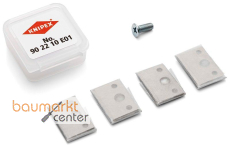 KNIPEX 90 22 10 E01 Satz mit 8 Ersatzklingen f�r 90 22 10 BK