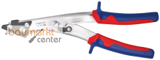 KNIPEX 90 55 280 Blechknabber mit Mehrkomponenten-H�llen vernickelt 280 mm