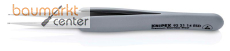 KNIPEX 92 21 14 ESD Präzisionspinzette mit gummiertem Griff ESD gummierter Griff 130 mm KNIPEX 92 21 14 ESD Präzisionspinzette mit gummiertem Griff ESD gummierter Griff 130 mm