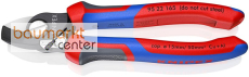 KNIPEX 95 22 165 Kabelschere mit Öffnungsfeder mit Comfort-Griffen brüniert 165 mm KNIPEX 95 22 165 Kabelschere mit Öffnungsfeder mit Comfort-Griffen brüniert 165 mm