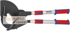 KNIPEX 95 32 100 Kabelschneider (Ratschenprinzip) mit Teleskopschenkeln mit Mehrkomponenten-Hüllen 680 mm KNIPEX 95 32 100 Kabelschneider (Ratschenprinzip) mit Teleskopschenkeln mit Mehrkomponenten-Hüllen 680 mm