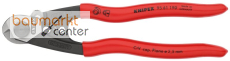 KNIPEX 95 61 190 SB Drahtseilschere geschmiedet mit Kunststoff überzogen 190 mm KNIPEX 95 61 190 SB Drahtseilschere geschmiedet mit Kunststoff überzogen 190 mm