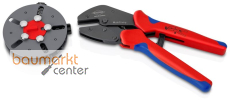 KNIPEX 97 33 03 MultiCrimp® Crimpzange mit Wechselmagazin mit Mehrkomponenten-Hüllen brüniert 250 mm KNIPEX 97 33 03 MultiCrimp® Crimpzange mit Wechselmagazin mit Mehrkomponenten-Hüllen brüniert 250 mm