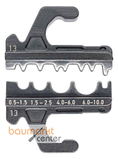 KNIPEX 97 39 13 Crimpeinsatz für unisolierte Kabelverbinder KNIPEX 97 39 13 Crimpeinsatz für unisolierte Kabelverbinder