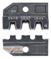 KNIPEX 97 49 05 Crimpeinsatz f�r unisolierte, offene Steckverbinder (4,8 + 6,3 mm Steckerbreite)