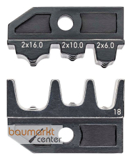 KNIPEX 97 49 18 Crimpeinsatz für Twin-Aderendhülsen KNIPEX 97 49 18 Crimpeinsatz für Twin-Aderendhülsen