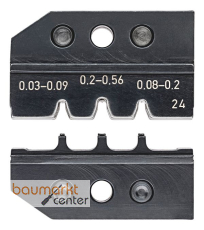 KNIPEX 97 49 24 Crimpeinsatz für D-Sub-Stecker KNIPEX 97 49 24 Crimpeinsatz für D-Sub-Stecker