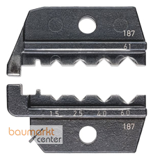 KNIPEX 97 49 61 Crimpeinsatz für gedrehte Kontakte (Harting) KNIPEX 97 49 61 Crimpeinsatz für gedrehte Kontakte (Harting)