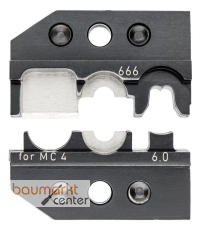 KNIPEX 97 49 66 6 Crimpeinsatz f�r Solar-Steckverbinder MC4� & MC4� EVO2