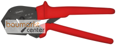 KNIPEX 97 52 05 Crimpzange auch f�r Zweihandbedienung mit rutschhemmenden Kunststoff-H�llen br�niert 250 mm
