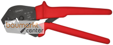 KNIPEX 97 52 13 SB Crimpzange auch f�r Zweihandbedienung mit rutschhemmenden Kunststoff-H�llen br�niert 250 mm