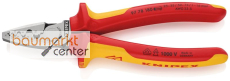 KNIPEX 97 78 180 Crimpzange f�r Aderendh�lsen isoliert mit Mehrkomponenten-H�llen, VDE-gepr�ft 180 mm