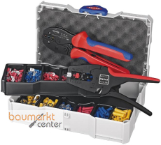 KNIPEX 97 90 22 Crimp-Sortiment f�r Kabelverbinder 14-teilig 265 mm