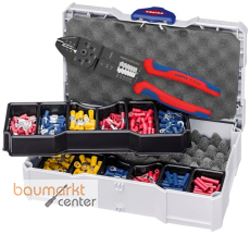 KNIPEX 97 90 26 Crimp-Sortiment f�r Kabelverbinder 13-teilig 265 mm