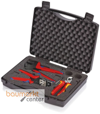 KNIPEX 97 91 01 Werkzeugkoffer f�r Photovoltaik 1 x 12 12 11, 1 x 95 16 165, 1 x 97 43 200 A