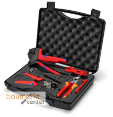KNIPEX 97 91 04 V02 Werkzeugkoffer f�r Photovoltaik f�r Solar-Steckverbinder MC4� 7-teilig